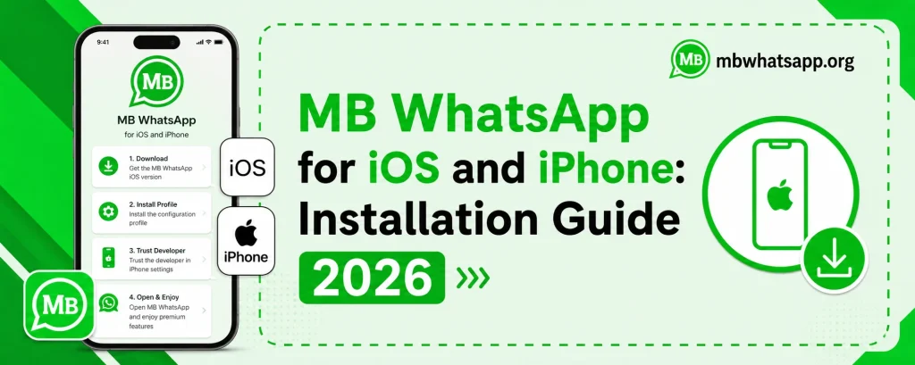 MB WhatsApp iOS installation guide