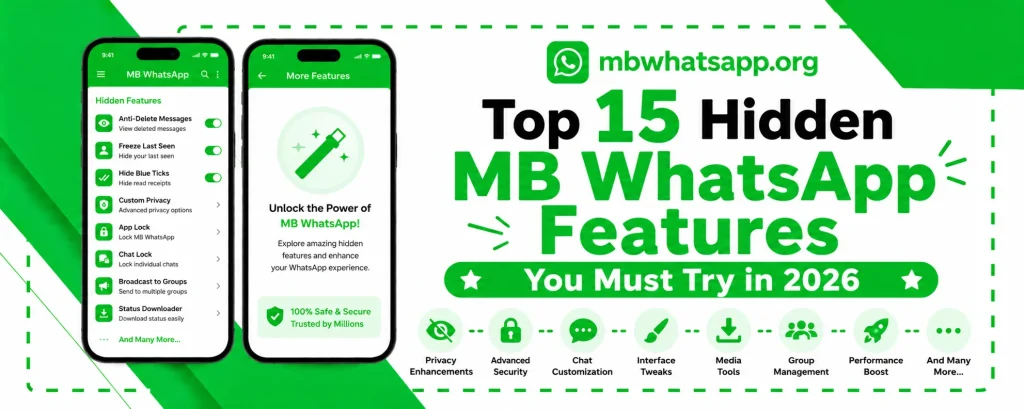 Top hidden features of MB WhatsApp